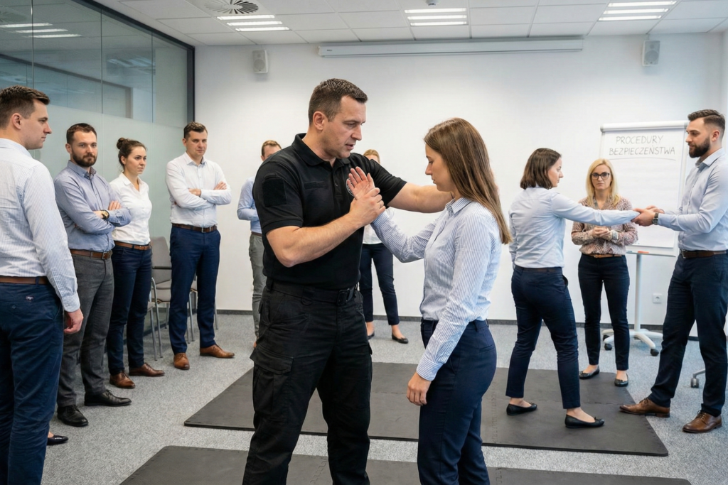 Szkolenia dla branży hotelowej z zakresu bezpieczeństwa volf defence